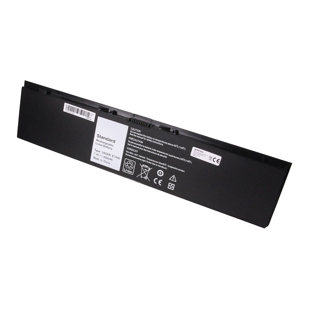 Akku Dell Latitude 14 7000 E7440 4500 mAh 34GKR 451-BBFS 451-BBFT 451-BBFV PFXCR original arli patona ersatzakku laptop notebook batterie battery 34GKR 451-BBFS 451-BBFT 451-BBFV 451-BBFY G0G2M PFXCR T19VW