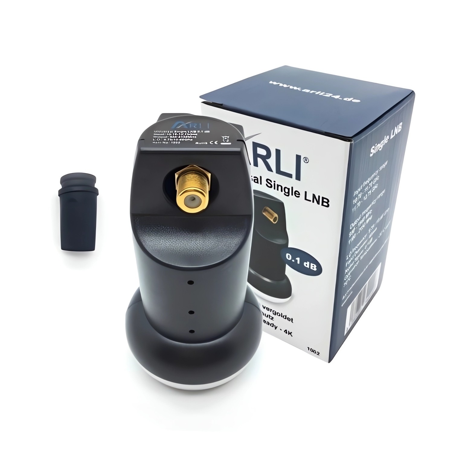 ARLI Universal Single LNB 0.1 dB – 1 Teilnehmer HDTV 4K 8K DVB-S2 40 mm Feed Wetterschutz Digital Satelliten LNB ARLI Universal Single LNB 0.1 dB – 1 Teilnehmer HDTV 4K 8K DVB-S2 40 mm Feed Wetterschutz Digital Satelliten LNB