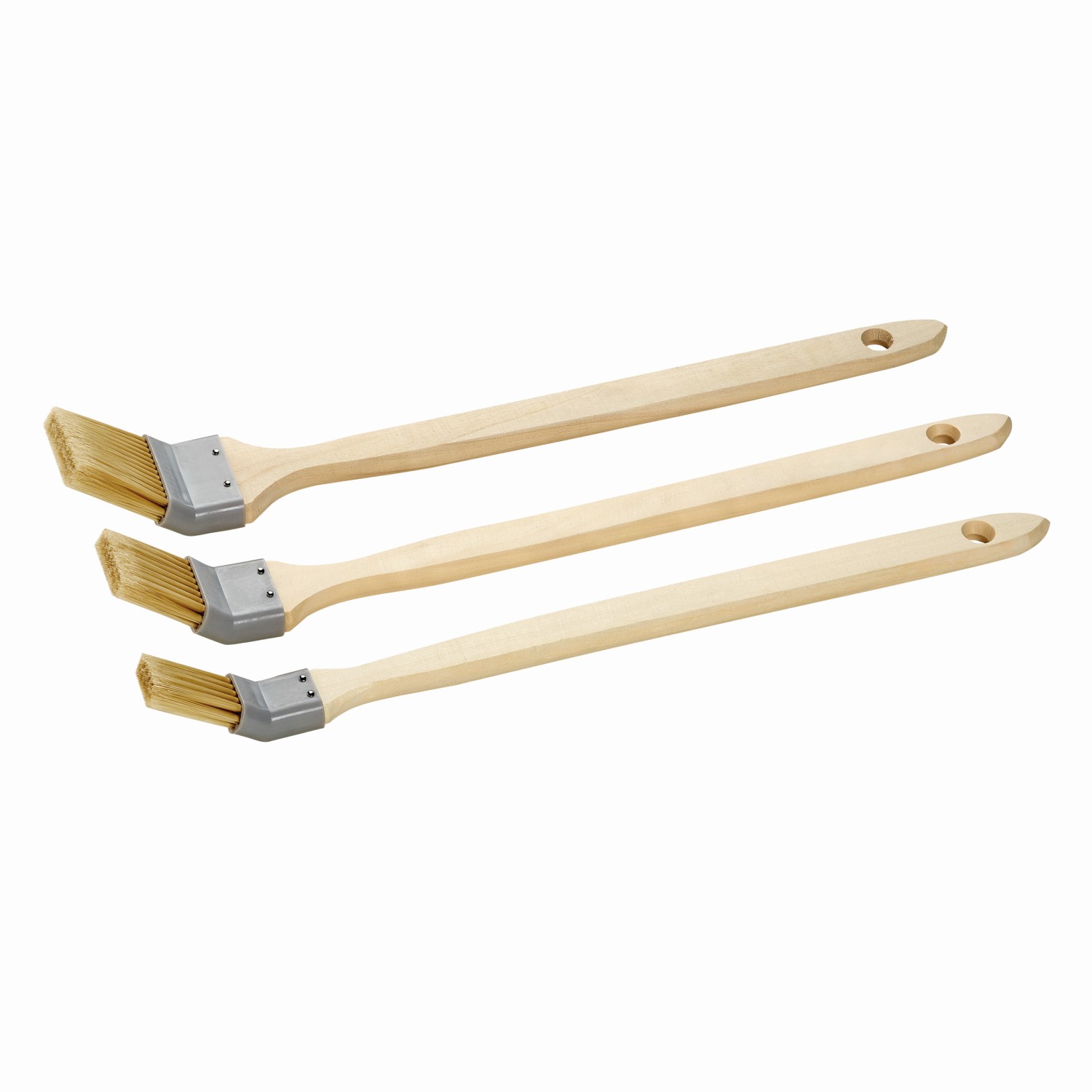 Eckenpinsel Set 3 teilig Heizkörperpinsel Pinselset mit 25 mm 35 mm 50 mm Breite für schwer zugängliche Stellen mit langem Holzgriff Eckenpinsel Set 3 teilig Heizkörperpinsel Pinselset mit 25 mm 35 mm 50 mm Breite für schwer zugängliche Stellen mit langem Holzgriff
