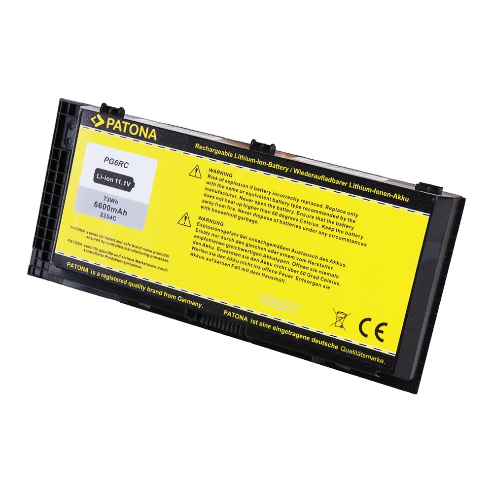 Akku Dell Precision M4600 M4700 M6600 6600 mAh 0TN1K5 FV993 PG6RC R7PND JHYP2 original arli patona ersatzakku laptop notebook batterie battery 6600mAh ersatz akkus