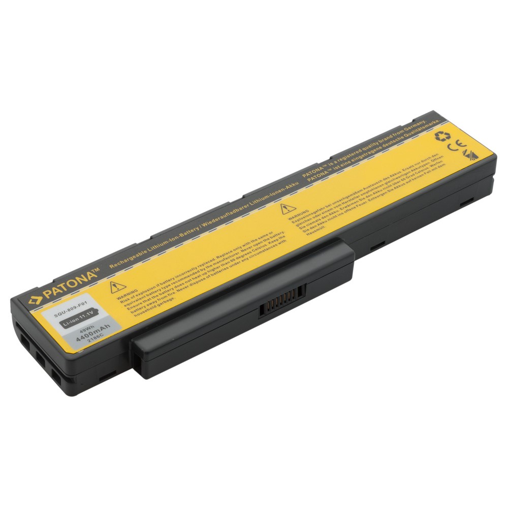 akku-fujitsu-squ-809-2186-2 Akku Fujitsu Siemens Amilo Li3710 Li3910 Pi3560 SQU-808-F02 SQU-809-F01 4400 mAh original arli patona ersatzakku laptop notebook fuji akkus ersatz batterie battery