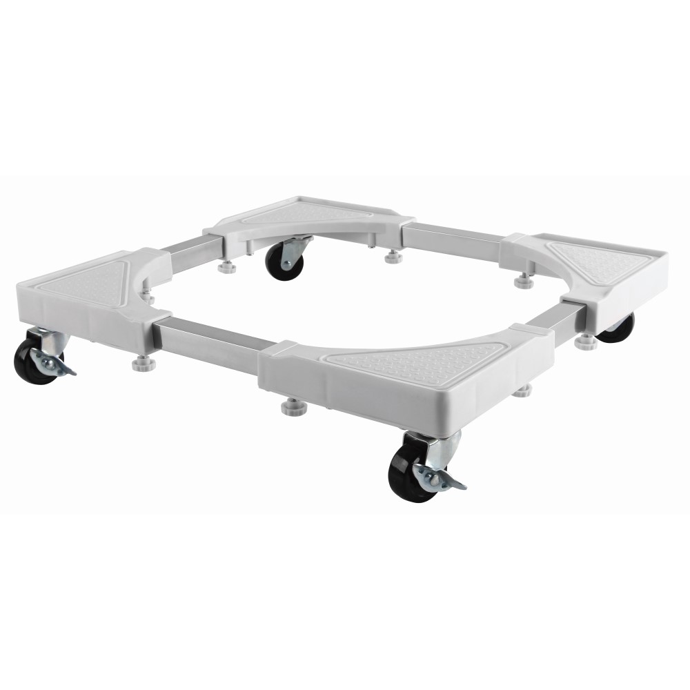 Transporthilfe_HZ22WL transporthilfe rollwagen rollrahmen haushaltsgeräte möbel universal bremse verstellbar beweglich bis 200 kg 360 grad 360° ohne werkzeug hilfe haushalt geräte waschmaschine maschine trockner kühlschrank tragen umziehen rolle