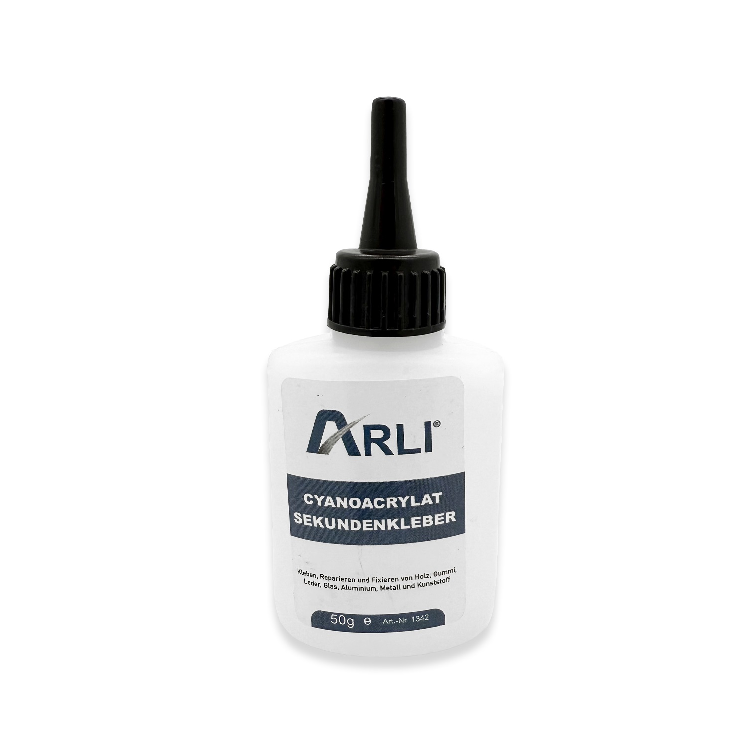 arli-sekundenkleber-1342-01 ARLI Cyanoacrylat Sekundenkleber 50g Sekundenkleber Universal Kleber