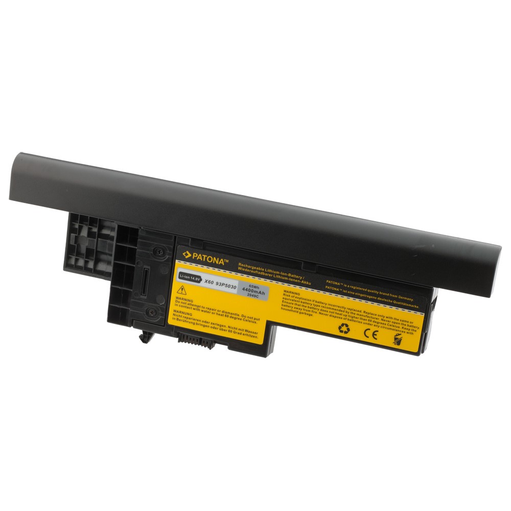 akku-ibm-x60-2049-1 Akku IBM ThinkPad X60 1706 1708 1709 2509 2510 X61 7673 4400 mAh FRU 92P1165 original arli patona ersatzakku laptop notebook ersatz akkus batterie battery