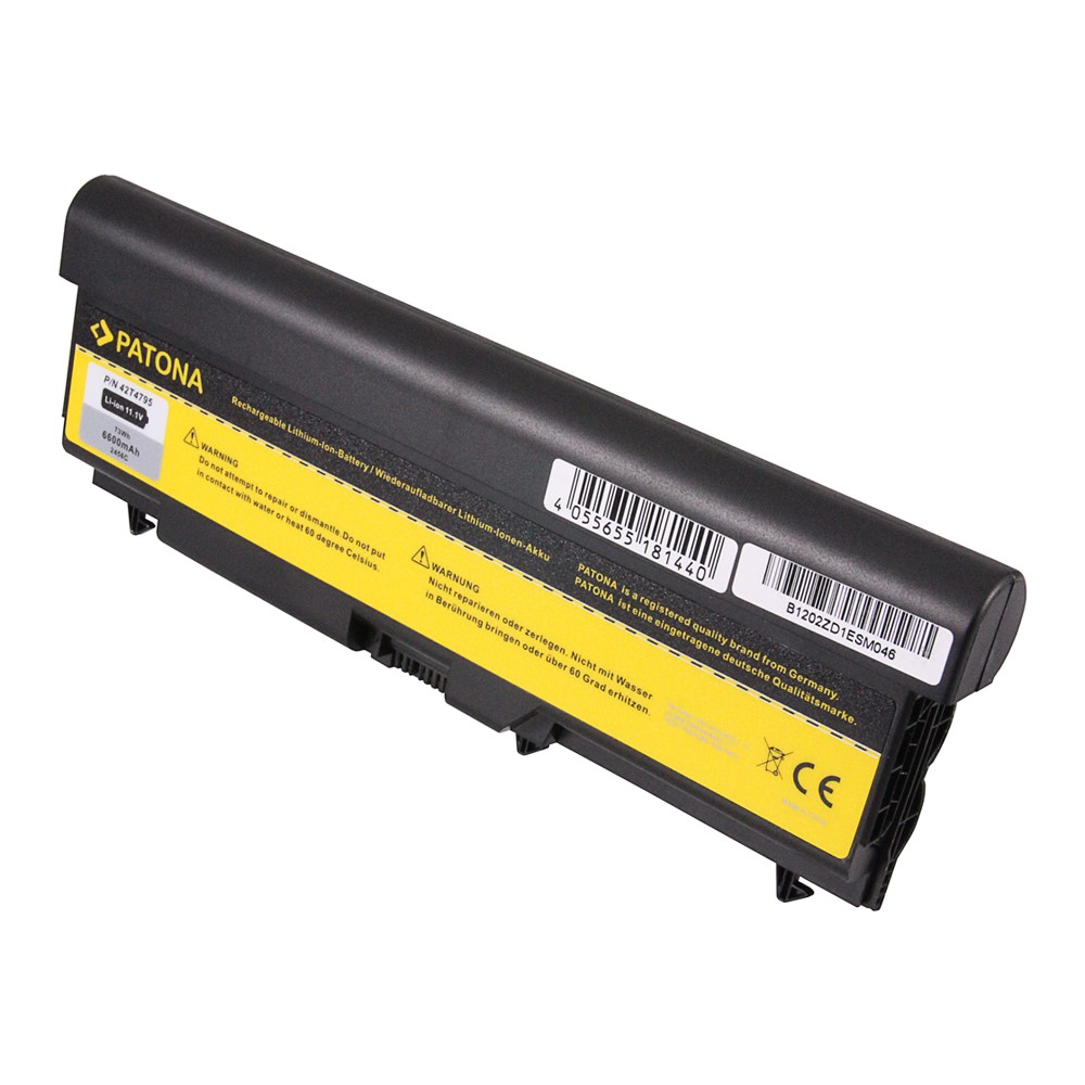 2456-1 PATONA Akku für IBM T430 T530 Lenovo Thinkpad H L530 T430 T430i T530 T530i W530 6600mAh