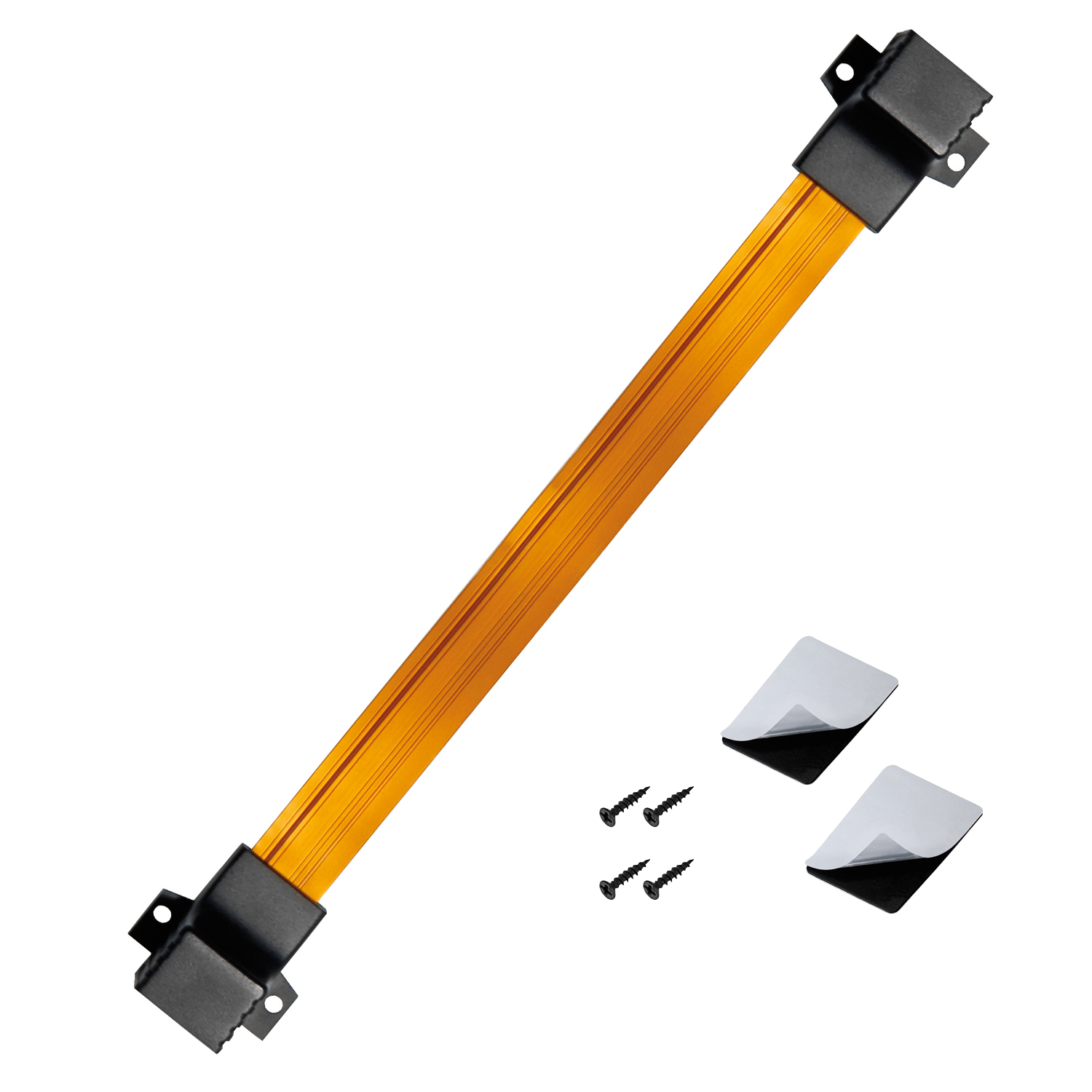 rj45-flachkabel-1-1 arli fensterdurchführung lan rj45 rj 45  kabel ultra ultraflach ultraslim slim flach flachkabel netzwerk netzwerkkabel patch patckabel balkon fenster tür durchführung dünnes schrauben klebepad ethernet klebe 25 cm 0,25 m 25cm 3x 3