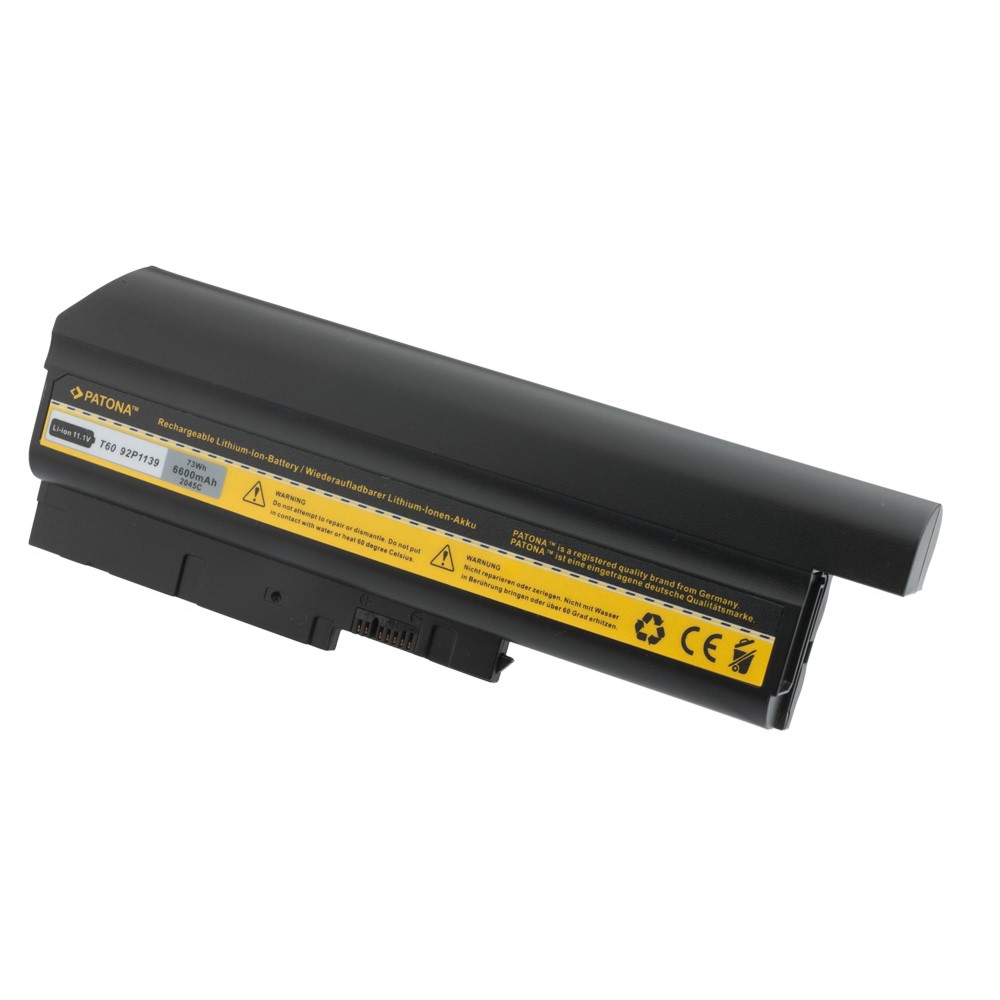 akku-ibm-t60-r60-6600mah-2045-1 Akku IBM Lenovo ThinkPad T60 T61 R60 R60e 40Y6797 40Y6799 6600 mAh original arli patona ersatzakku laptop notebook ersatz akkus batterie battery 41N5666 ASM 92P1128 92P1130 92P1132 92P1138 92P1140 FRU 92P1127 92P1129 92P1131