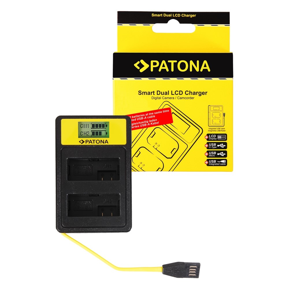 Smart Dual LCD USB Ladegerät für Canon LP-E8+ EOS 550D 600D 650D 700D LP-E8 LPE8 lader ladestation station patona arli zwei akkus lade gerät akku EOS 550D 600D 650D 700D patona arli LPE8 LP-E8 LPE8+ LP-E8+