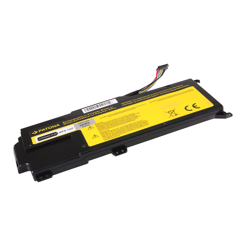 Akku Dell XPS 14Z Ultrabook 14Z-L412x 14Z-L412z L412x L412z V79Y0 V79yO 3900 mAh  original arli patona ersatzakku laptop notebook ersatz akkus batterie battery