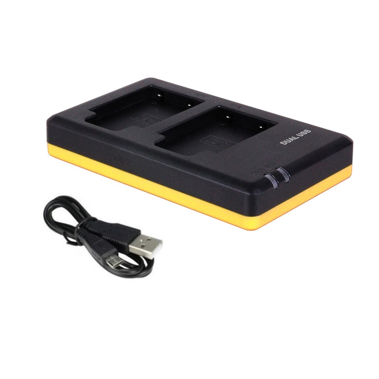 1971 Dual Schnell Ladegerät für Olympus Li40B Li42B Li-40B Li-42B IR-300 inkl. Micro USB Kabel