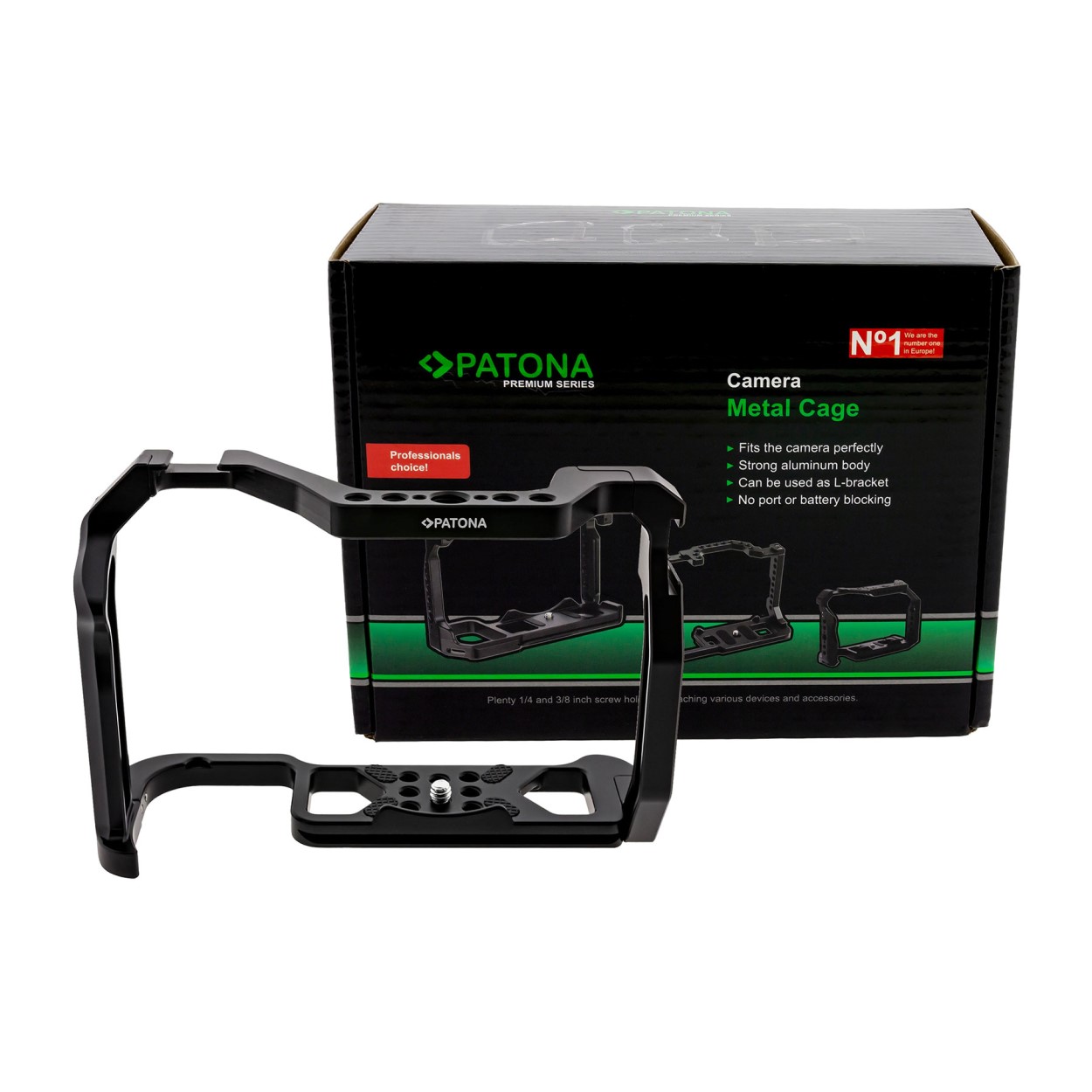 1448-7 Premium Kamera Cage für Canon EOS-R5 R5C R6 Aluminium Käfig Gehäuse