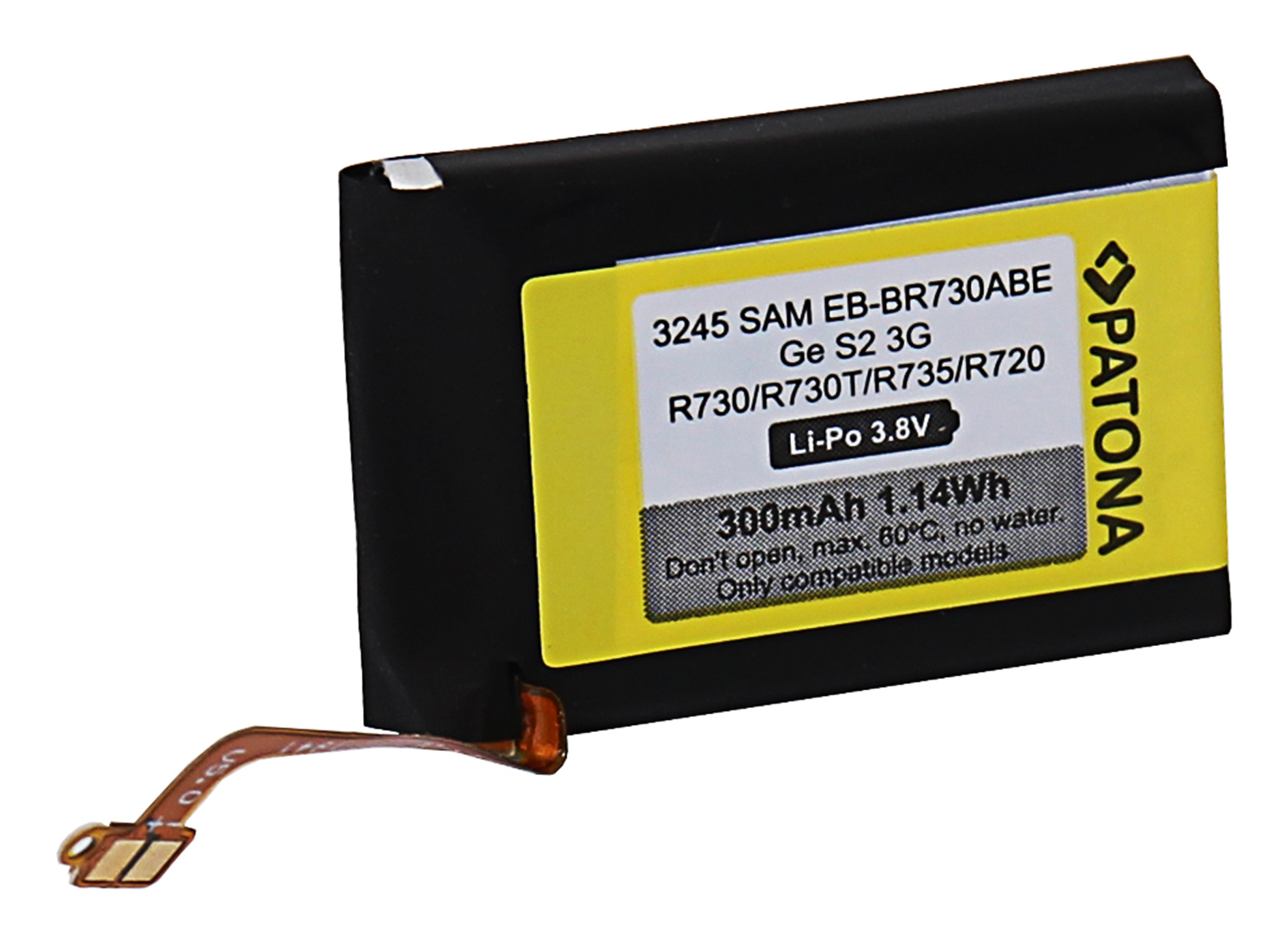 3245-26DI1JsDwh3CMi Akku EB-BR730ABE kompatibel mit Samsung Gear S2 3G R730 R730t R735 R720 GH43-04538B