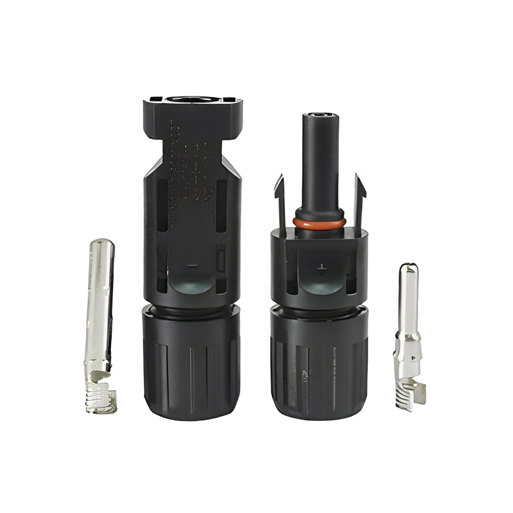 arli-solar-stecker-buchse-1273-01 ARLI 1 Paar Solarstecker Solar Stecker / Buchse Gestanzter Anschluss 1500V für 2,5 / 4 / 6 mm² Kabel