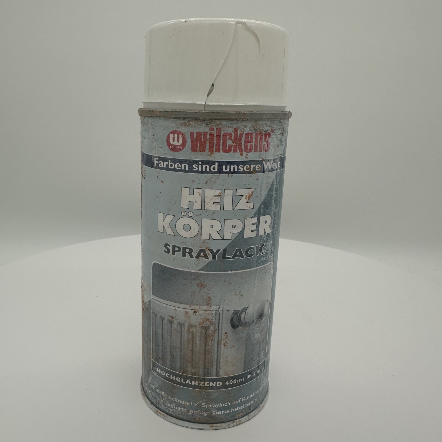 Wilckens Heizkörper Lackspray 400ml Reinweiß Hochglänzend – B-Ware / Rückläufer Wilckens Heizkörper Lackspray 400ml Reinweiß Hochglänzend – B-Ware / Rückläufer