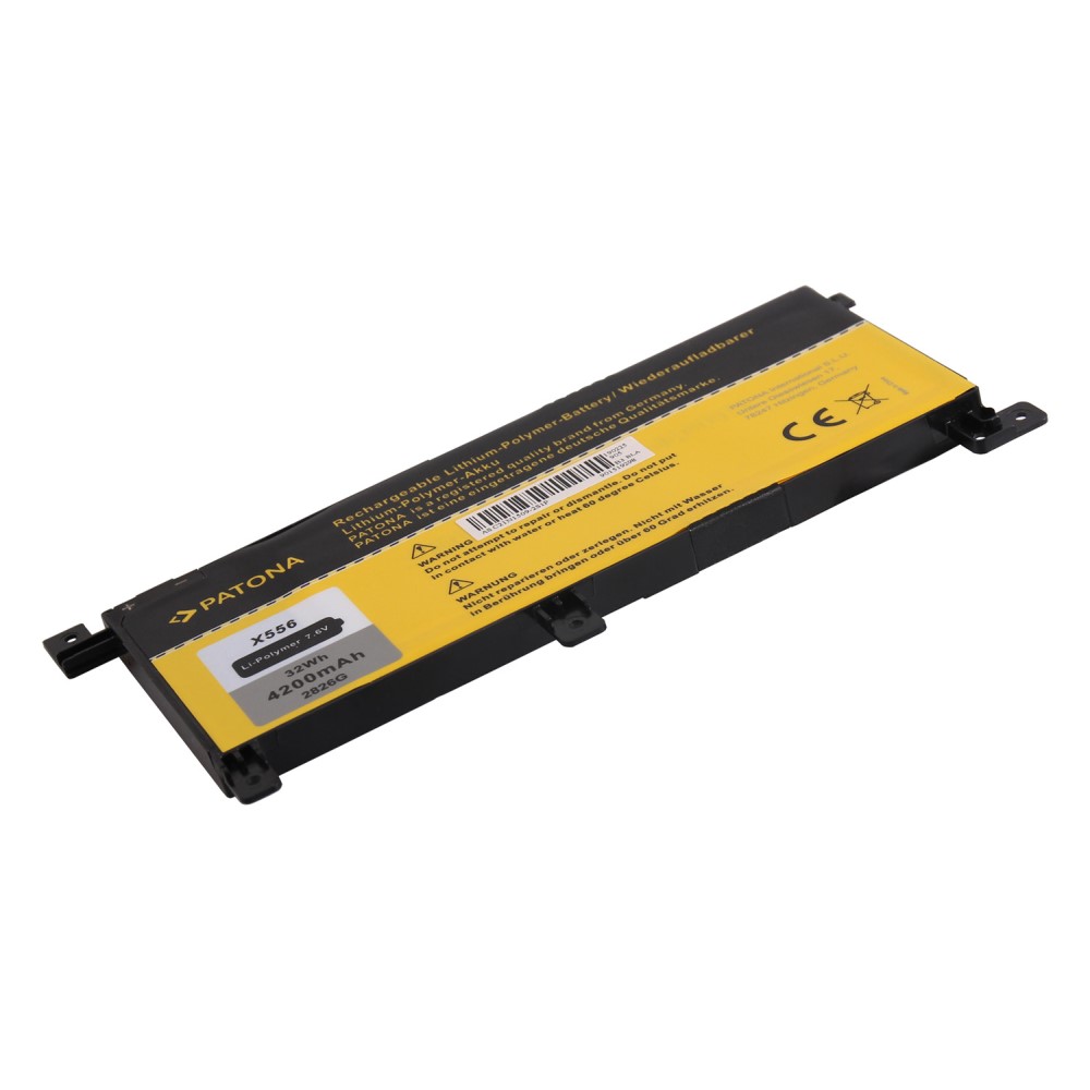 Akku Asus X556 C21-N1509 C21N1509 X556UA X556UB X556UF X556UJ X556UQ X556UR X556UV 4200 mAh original arli patona ersatzakku laptop notebook batterie 0B200-01750000 kompatibel