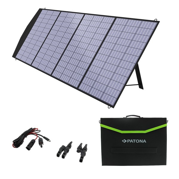 PATONA Platinum 200W Foldable 4 Solar Panel Solar Panel with DC Output