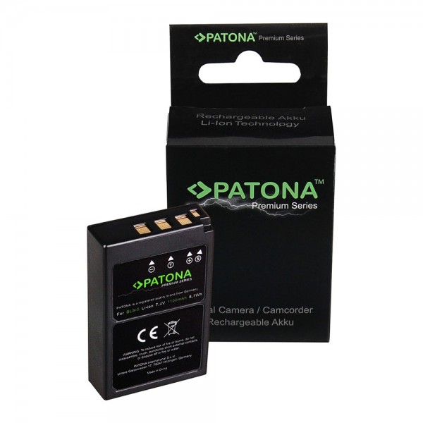 Premium Battery for Olympus BLS5 E-P3 E-PL2 PEN E-PL3 E-PM1
