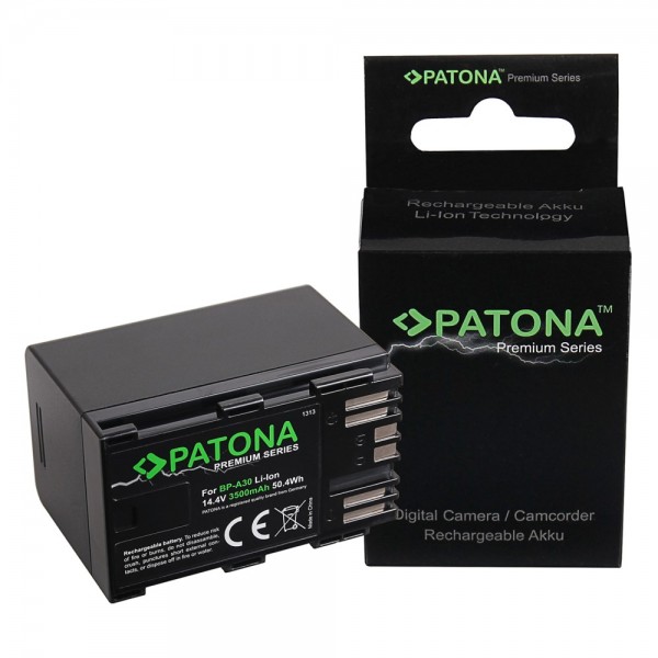 PATONA Premium Battery for Canon BP-A30 EOS C200 C200B C200 PL C300 Mark II XF705 CA-CP200L 6900mAh