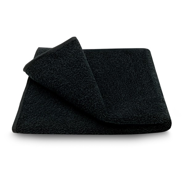 ARLI guest towel 30 x 50 cm black - 100% cotton