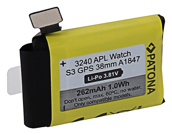 Battery A1847 for Apple Watch Serie 3 GPS 38mm