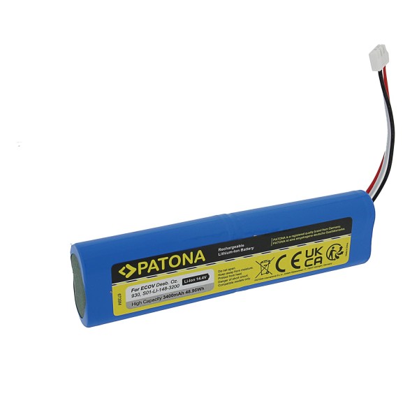 Battery for Ecovacs Deebot Ozmo 930 S01-LI-148-2600