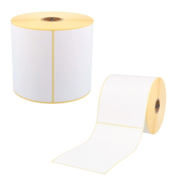 Thermal labels 100 x 150 mm / 500 pieces per roll, core 25.4 mm