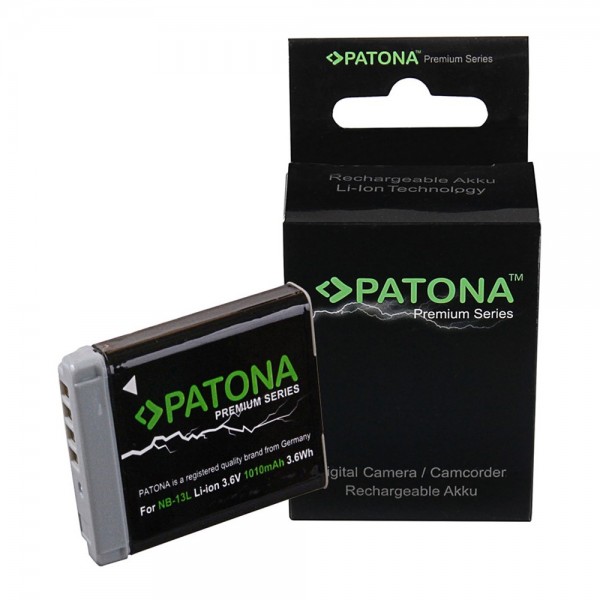 PATONA Premium Battery for Canon NB-13L Canon PowerShot G7X G5X G9X G7X Mark II