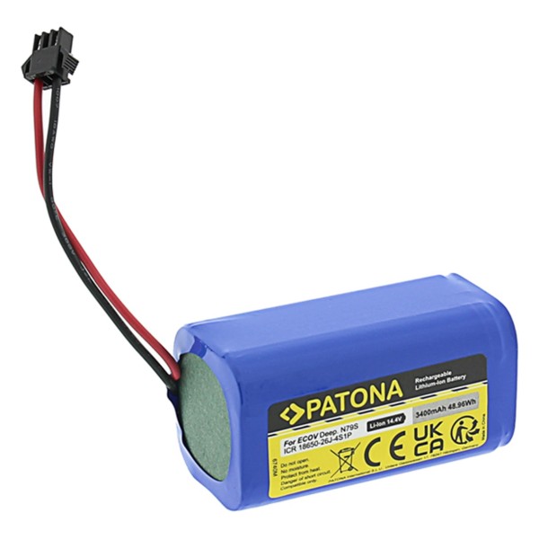 Battery for Ecovacs Deebot N79S 600 601 605 710 715 DH35 DN620 DN621 DN622 DH43